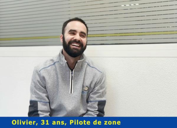 Olivier, pilote de zone chez BJ Logistics